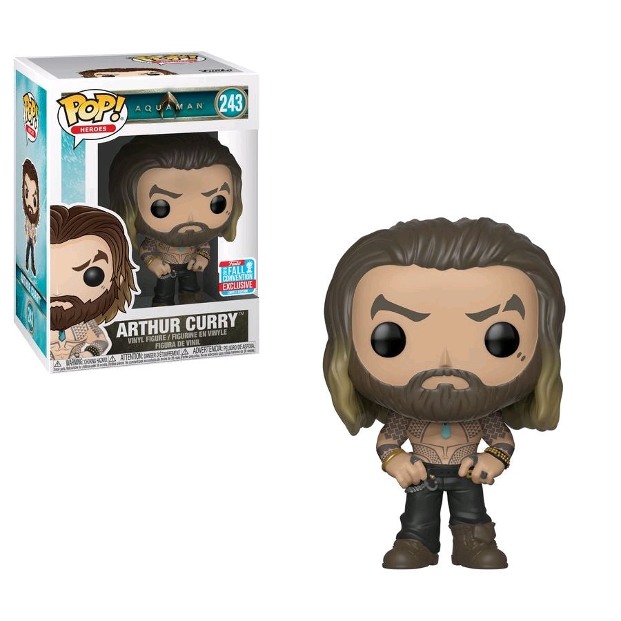Aquaman - Arthur Curry NYCC 2018 Exclusive Pop! Vinyl - Gametraders Modbury Heights
