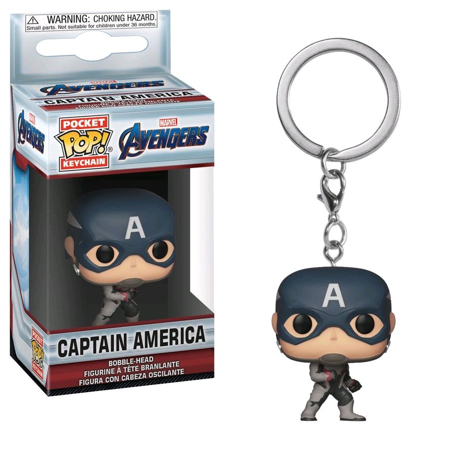 Avengers 4: Endgame - Captain America Pop! Vinyl Keychain - Gametraders Modbury Heights