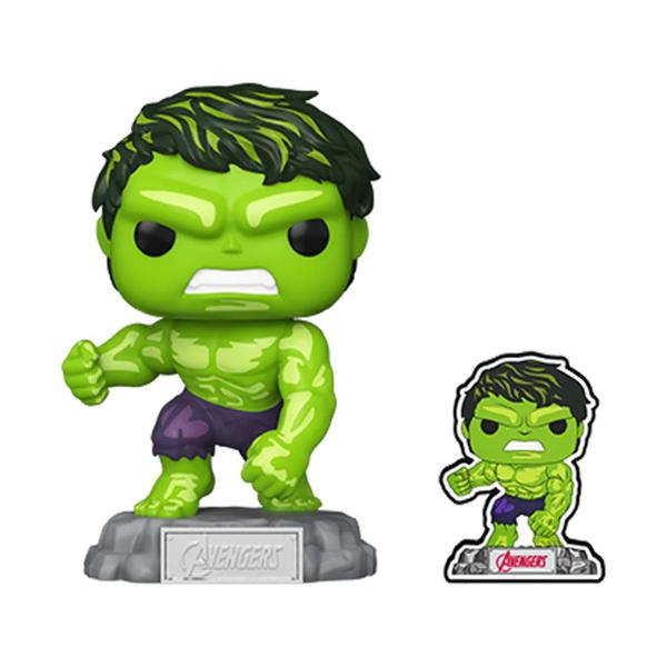 Avengers 60th - Hulk (Comic) with Pin US Exclusive Pop! Vinyl - Gametraders Modbury Heights