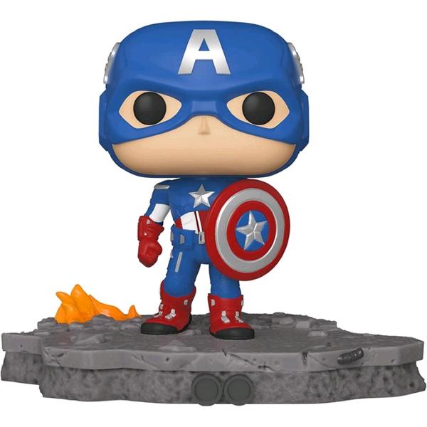Avengers - Captain America (Assemble) US Exclusive Pop! Vinyl Deluxe - Gametraders Modbury Heights