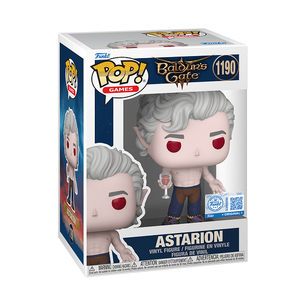 Baldur's Gate 3 - Astarion (Shirtless) Pop! Vinyl - Gametraders Modbury Heights