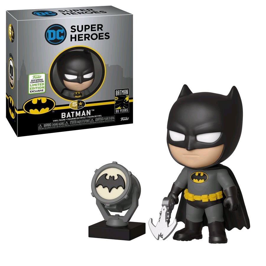 Batman - Black & Yellow ECCC 2019 US Exclusive 5 - Star Vinyl Figure - Gametraders Modbury Heights