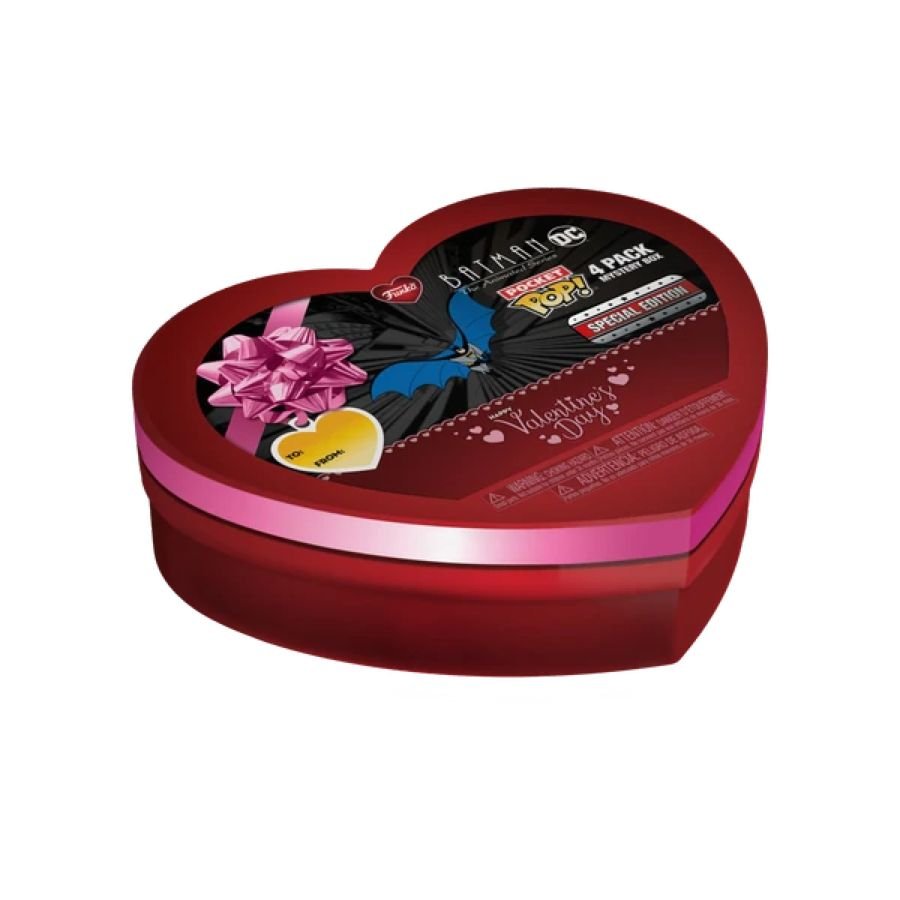 Batman: The Animated Series - Valentines Day US Exclusive Pocket Pop! Vinyl 4 - pack - Gametraders Modbury Heights