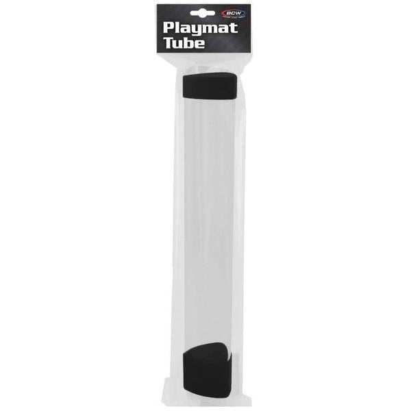 BCW Clear Playmat Tube with Black Caps/Dice - Gametraders Modbury Heights