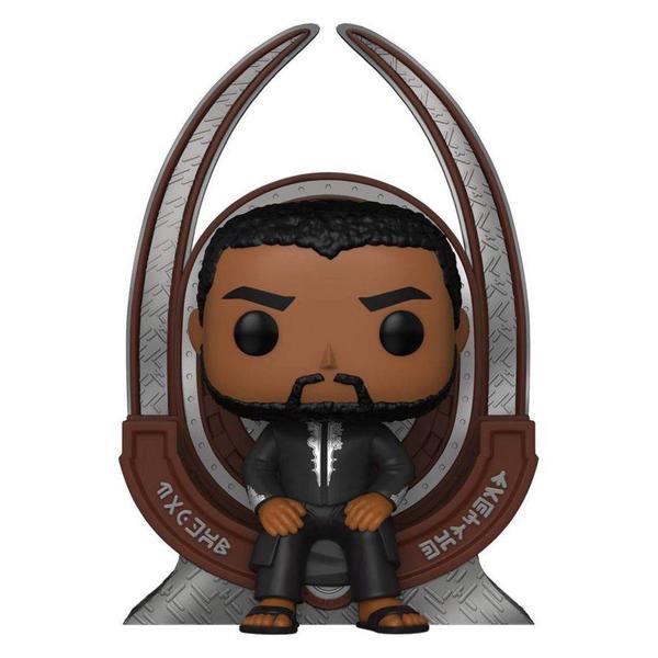 Black Panther (2018) - T’Challa on Throne US Exclusive Pop! Vinyl Deluxe - Gametraders Modbury Heights