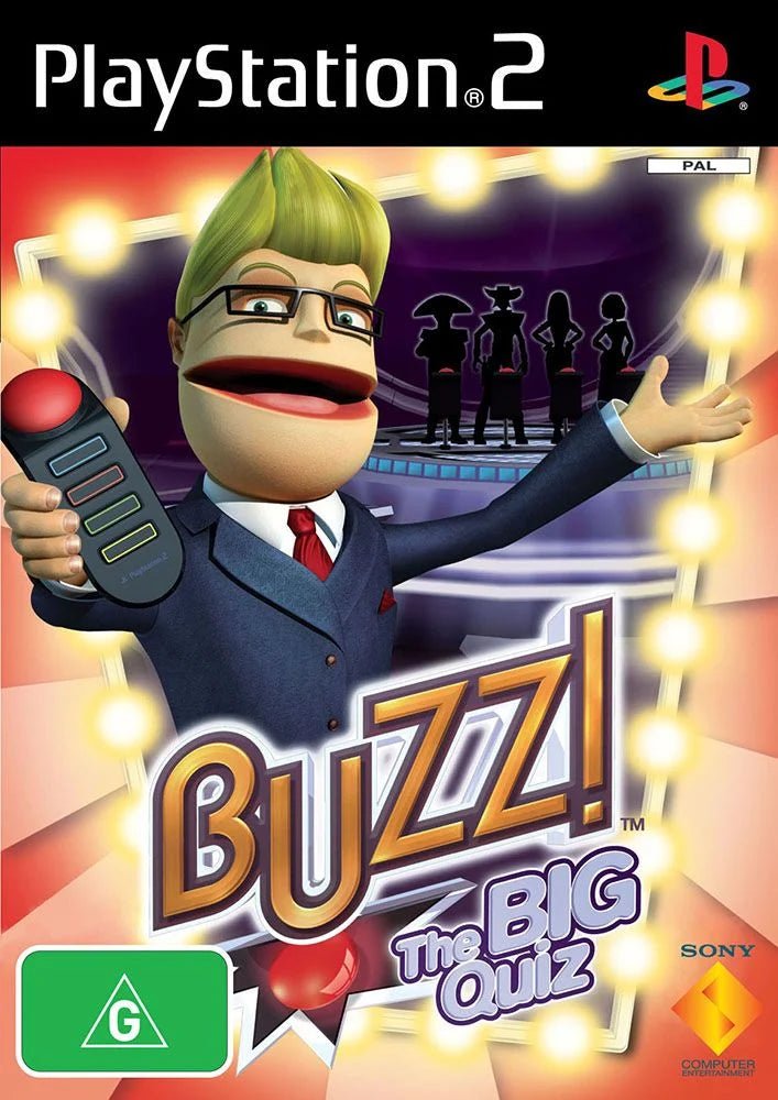 Buzz The Big Quiz PS2 - Gametraders Modbury Heights