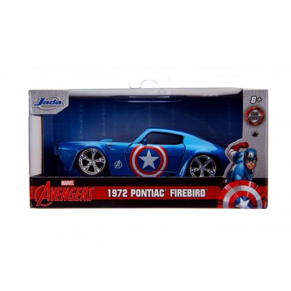 Captain America - Captain America 1972 Pontiac Firedbird 1:32 Scale Hollywood Ride - Gametraders Modbury Heights