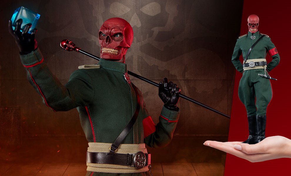 Captain America - Red Skull 1:6 Scale 12" Action Figure - Gametraders Modbury Heights