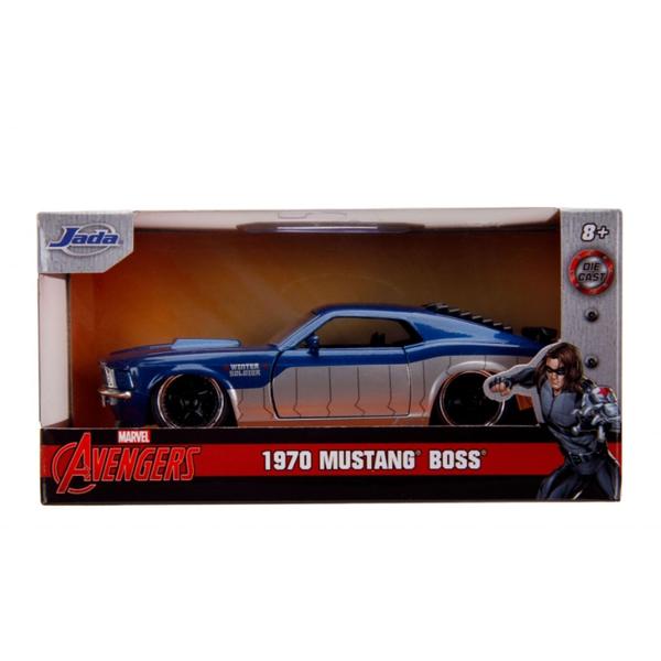 Captain America - Winter Soldier 1970 Ford Mustang 1:32 Scale Hollywood Ride - Gametraders Modbury Heights