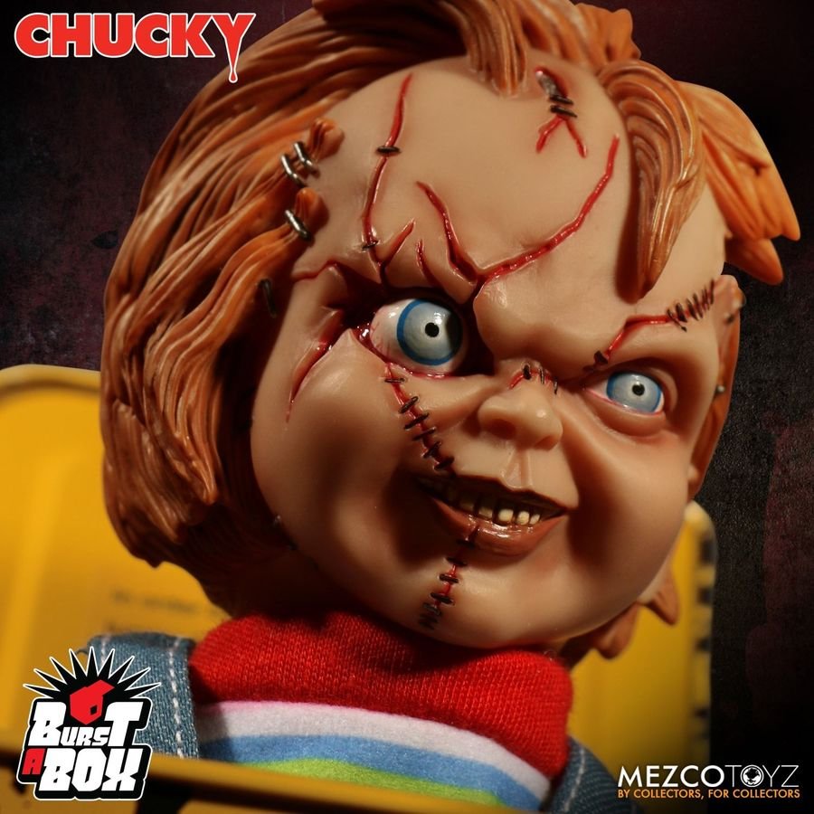Child's Play - Chucky Scarred Burst - A - Box - Gametraders Modbury Heights