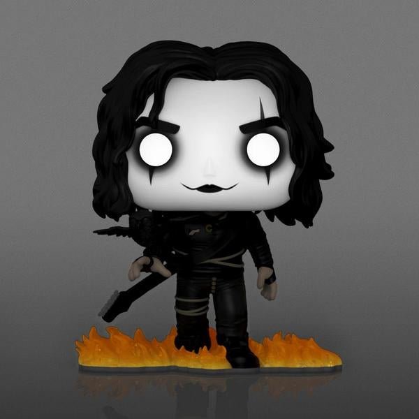 Crow - Eric Draven with Crow US Exclusive Glow Pop! Vinyl - Gametraders Modbury Heights