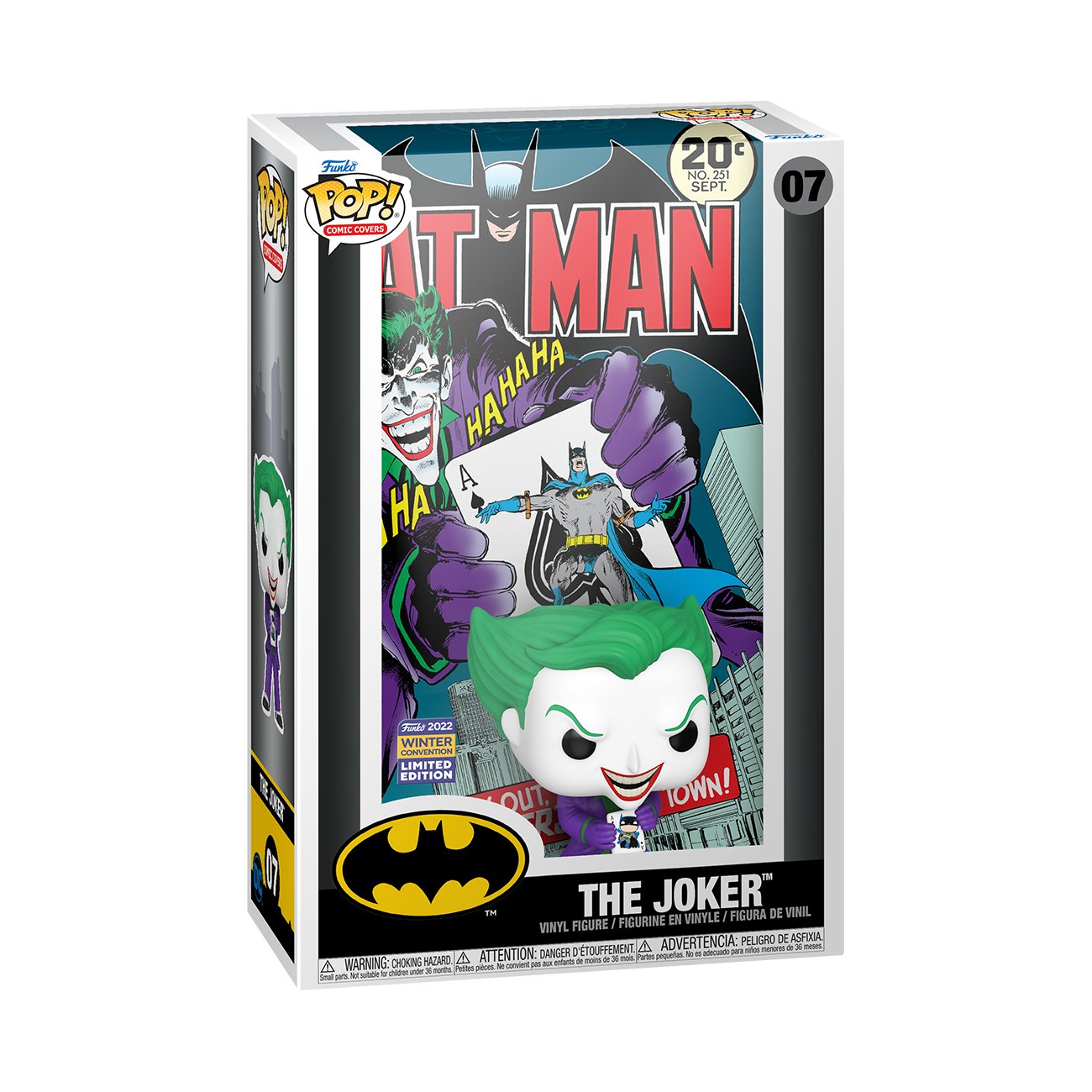 DC - Joker Back in Town Pop! Vinyl Cover BC22 - Gametraders Modbury Heights
