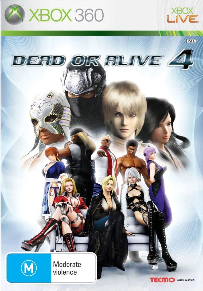 Dead Or Alive 4 X360 - Gametraders Modbury Heights