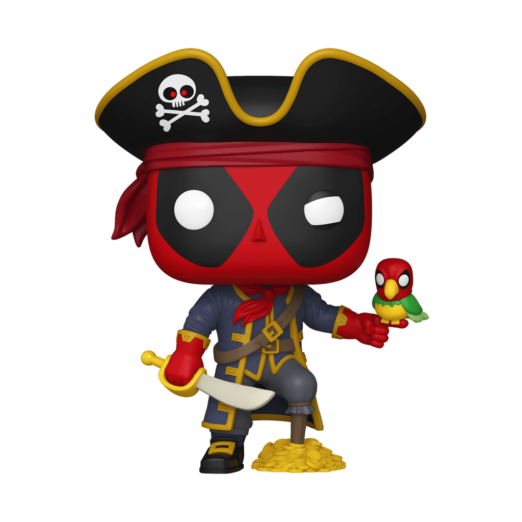 Deadpool: Literary Classics - Deadpool as Long John Silver Pop! Vinyl - Gametraders Modbury Heights