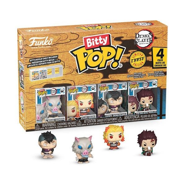 Demon Slayer – Inosuke Bitty Pop! 4-Pack - Gametraders Modbury Heights