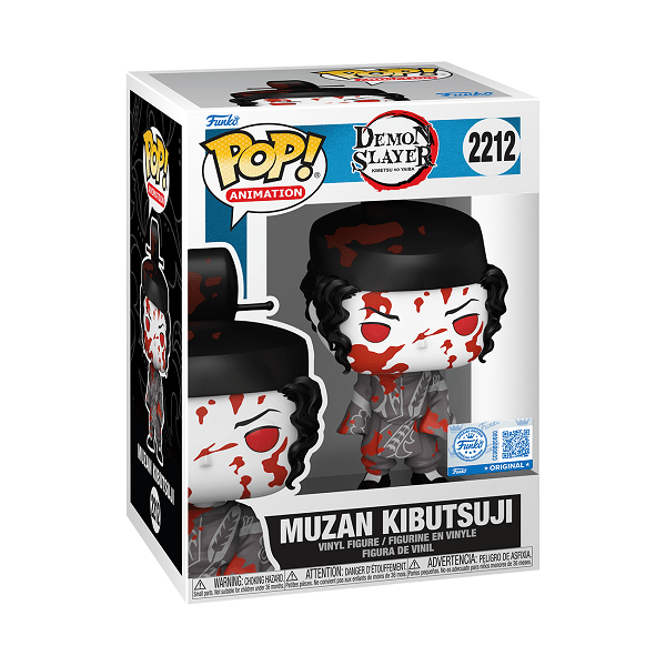 Demon Slayer - Muzan (Black&White Battle Damaged) Pop! Vinyl - Gametraders Modbury Heights