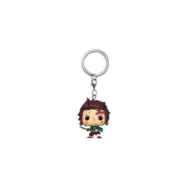Demon Slayer - Tanjiro (Battle Damage) US Exclusive Pop! Vinyl Keychain - Gametraders Modbury Heights