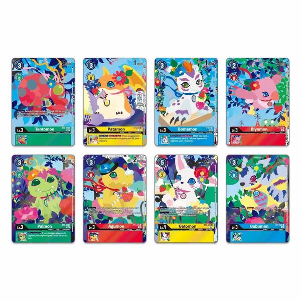 Digimon Card Game Playmat and Card Set 2 Floral Fun (PB - 09) - Gametraders Modbury Heights