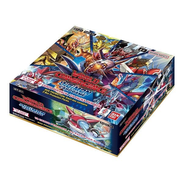Digimon Card Game – World Convergence (BT21) Booster Box - Gametraders Modbury Heights