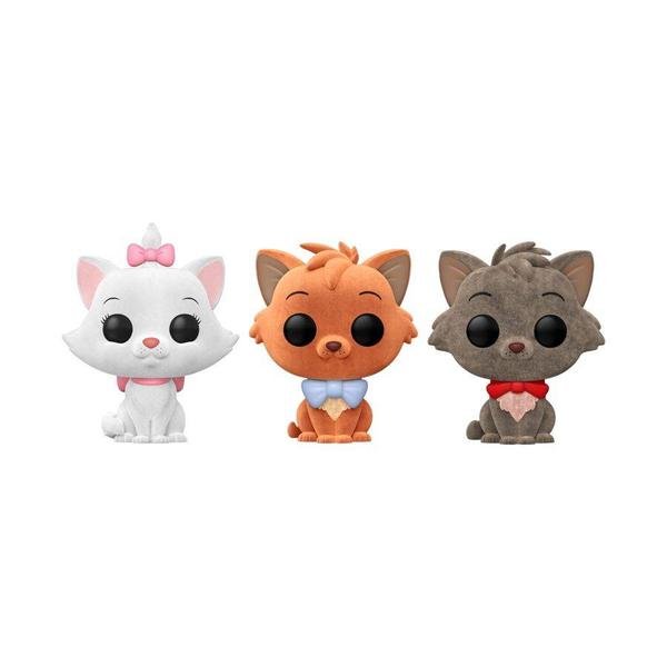 Disney 100th - Aristocats Flocked US Exclusive Pop! Vinyl 3 - Pack - Gametraders Modbury Heights