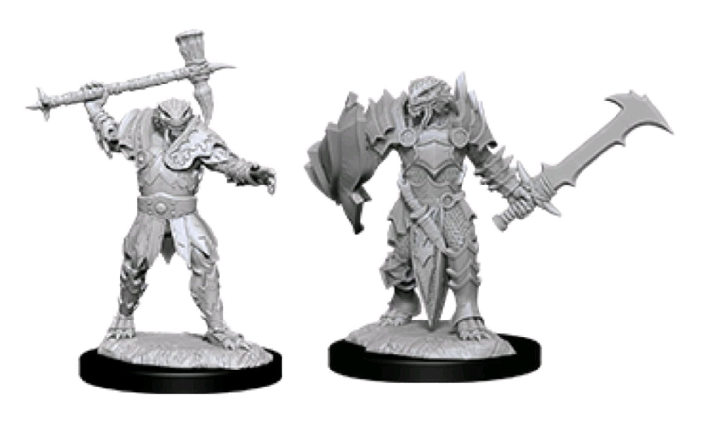 Dungeons & Dragons - Nolzur’s Marvelous Unpainted Minis: Male Dragonborn Paladin - Gametraders Modbury Heights