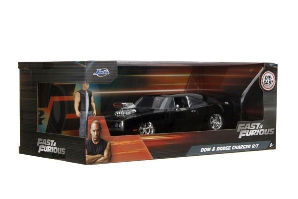 Fast & Furious - 1970 Dodge Charger w/Dom Toretto 1:24 Diecast Set - Gametraders Modbury Heights