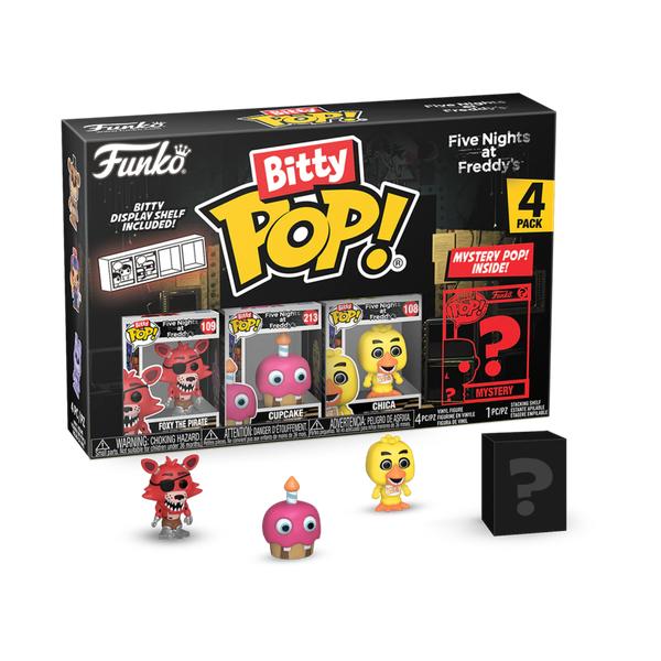 Five Nights at Freddy's - Foxy Bitty Pop! Vinyl 4 - Pack - Gametraders Modbury Heights