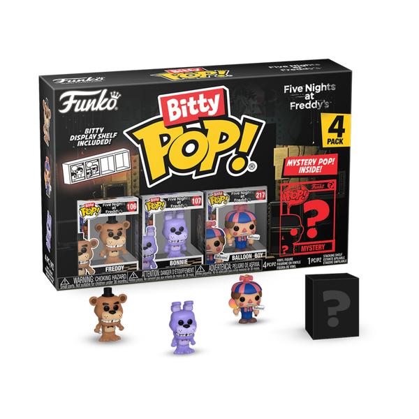 Five Nights at Freddy's - Freddy Bitty Pop! Vinyl 4 - Pack - Gametraders Modbury Heights