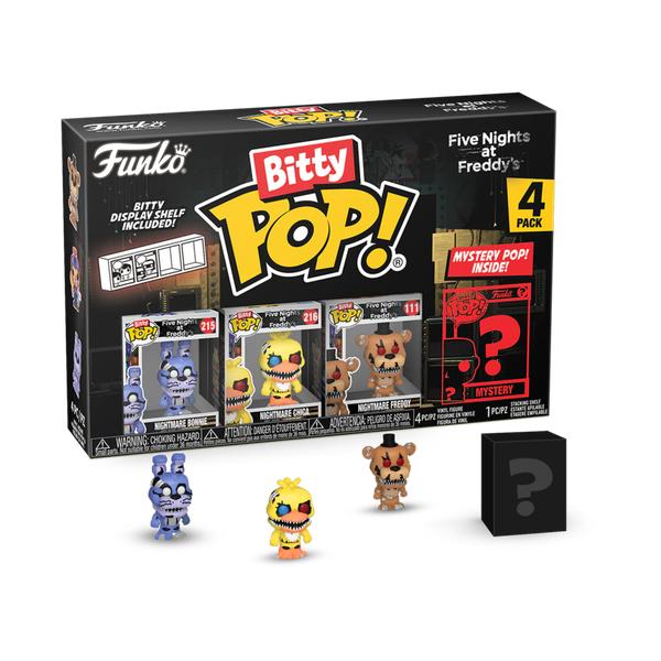 Five Nights at Freddy's - Nightmare Bonnie Bitty Pop! Vinyl 4 - Pack - Gametraders Modbury Heights