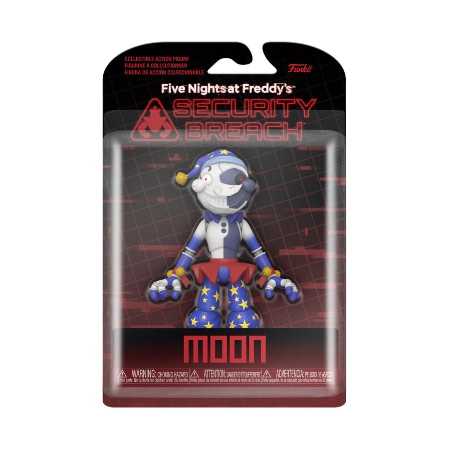 Five Nights At Freddy's: Security Breach - Moon Action Figure - Gametraders Modbury Heights