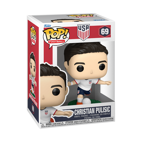 Football: USA - Christian Pulisic Pop! Vinyl - Gametraders Modbury Heights