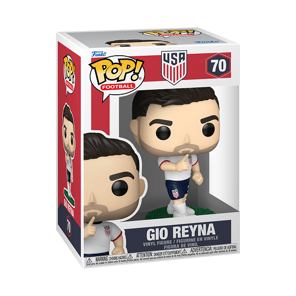 Football: USA - Giovani Reyna Pop! Vinyl - Gametraders Modbury Heights