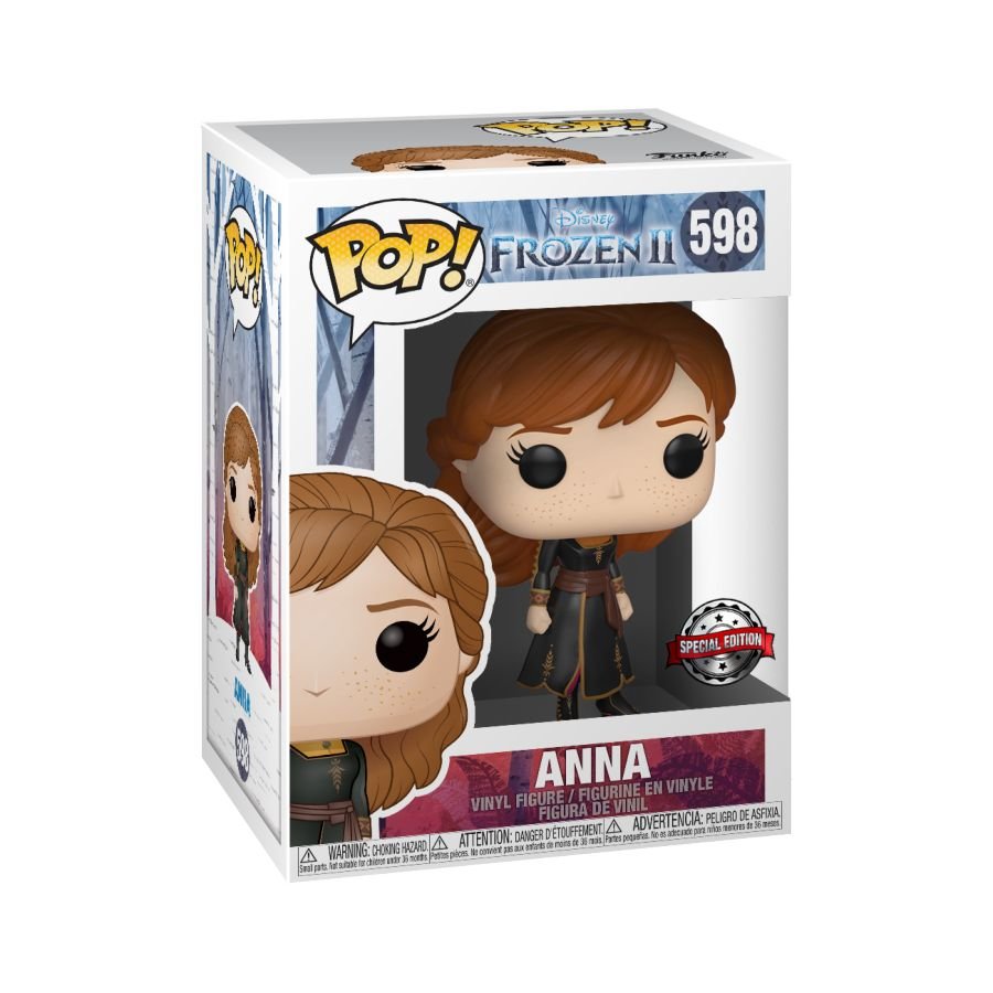 Frozen 2 - Anna Travelling Pop! Vinyl - Gametraders Modbury Heights