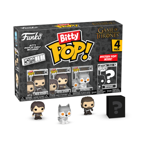 Game of Thrones - Ned Stark Bitty Pop! Vinyl 4PK - Gametraders Modbury Heights