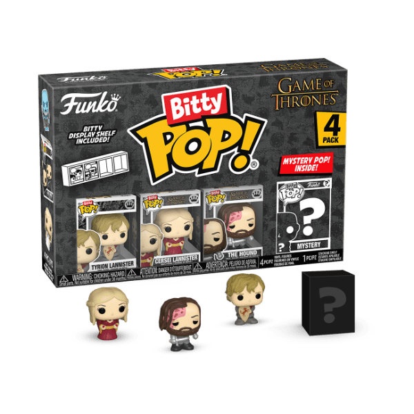 Game of Thrones - Tyrion Bitty Pop! Vinyl 4PK - Gametraders Modbury Heights