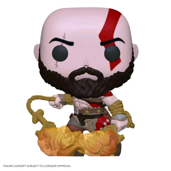 God of War - Kratos with Blades Glow US Exclusive Pop! Vinyl - Gametraders Modbury Heights