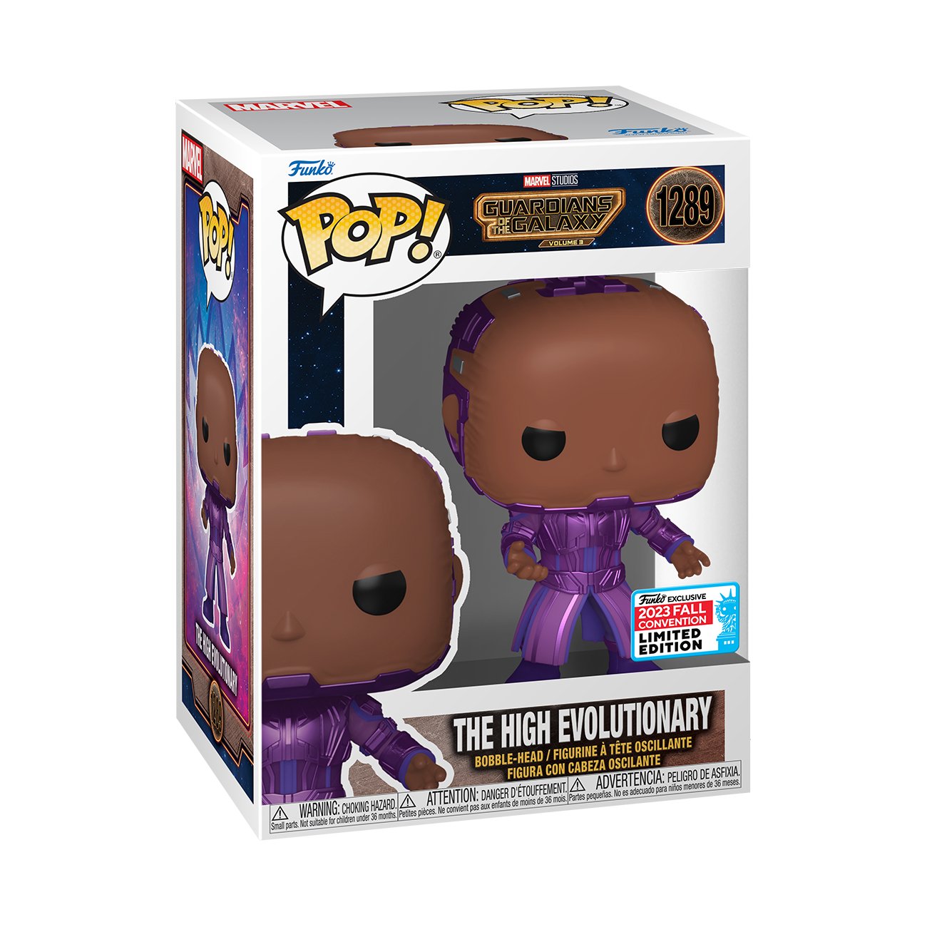 Guardians Of The Galaxy 3 - High Evolutionary Metallic Pop! Vinyl NY23 - Gametraders Modbury Heights