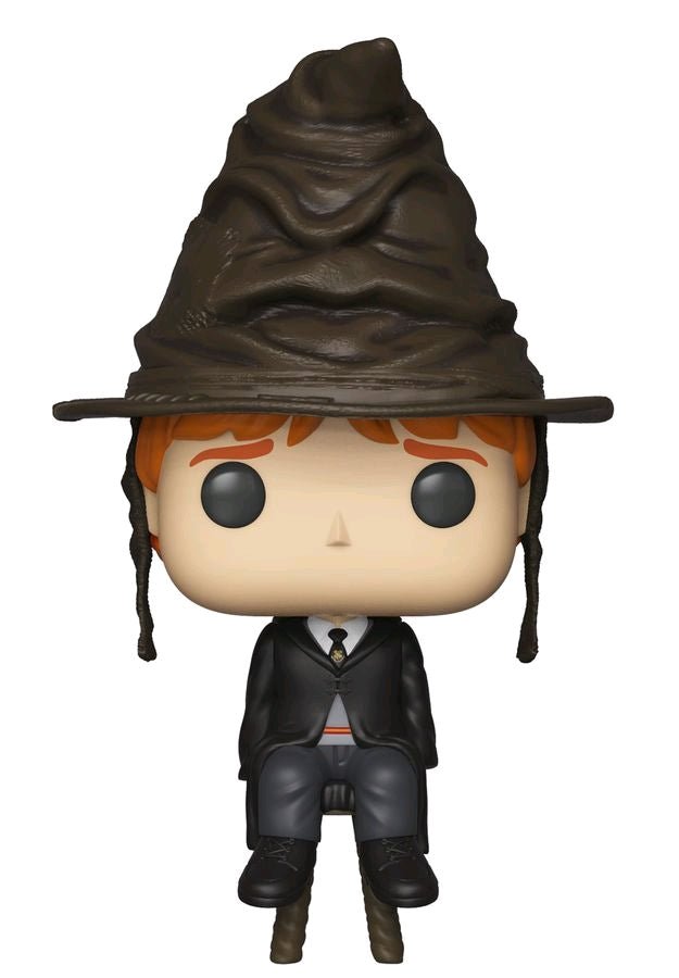 Harry Potter - Ron Weasley with Sorting Hat US Exclusive Pop! Vinyl - Gametraders Modbury Heights