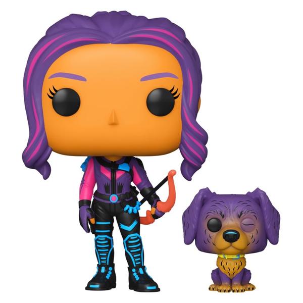 Hawkeye - Kate Bishop & Lucky Black Light US Exclusive Pop! Vinyl - Gametraders Modbury Heights