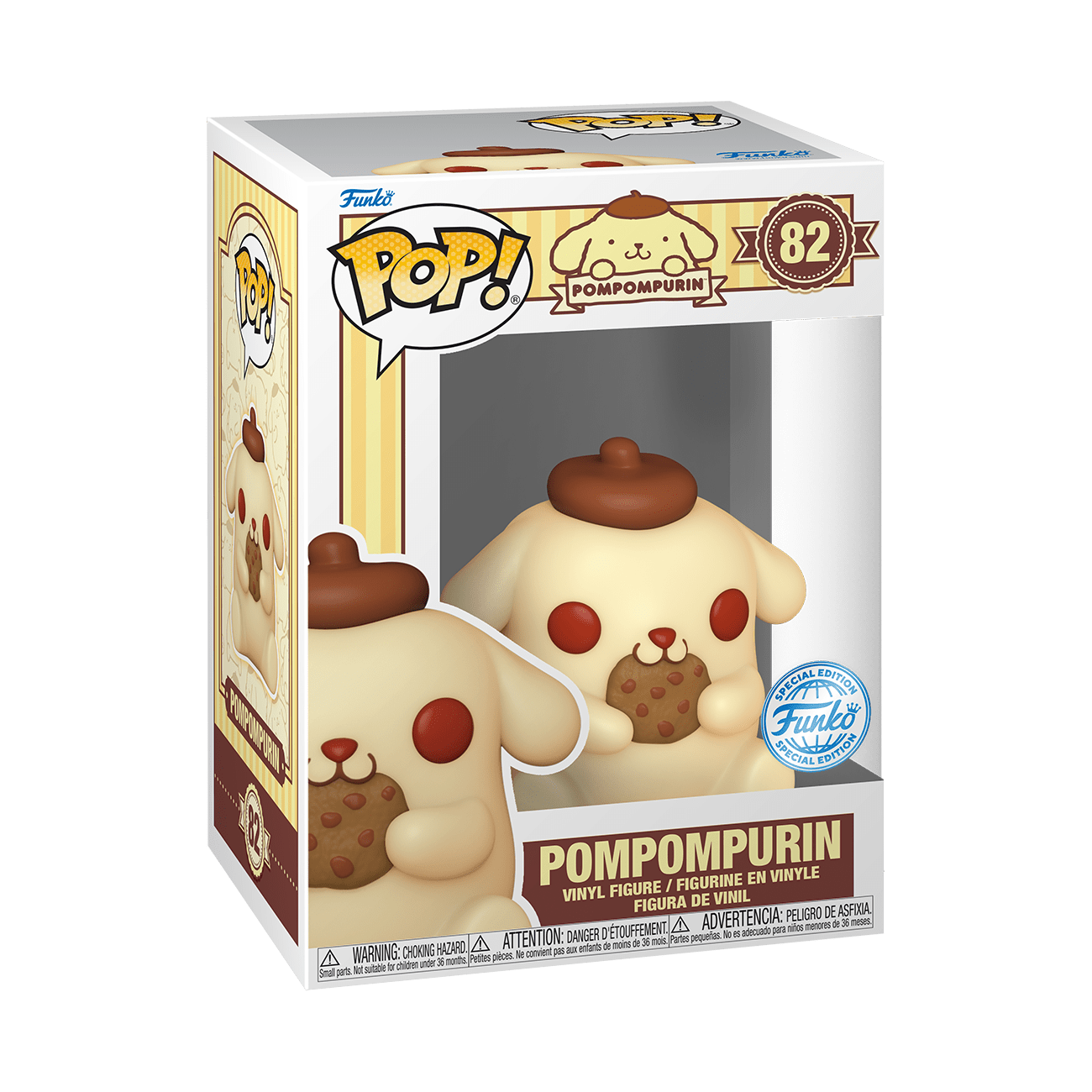 Hello Kitty - Pompompurin w/food Pop! Vinyl - Gametraders Modbury Heights