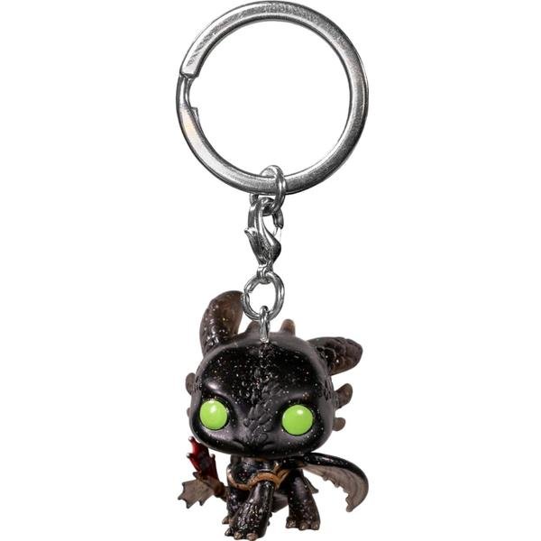 How to Train Your Dragon - Toothless US Exclusive Diamond Glitter Pocket Pop! Vinyl Keychain - Gametraders Modbury Heights