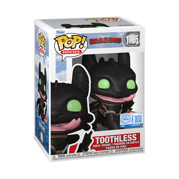 How To Train Your Dragon - Toothless w/Tongue Out Pop! Vinyl - Gametraders Modbury Heights