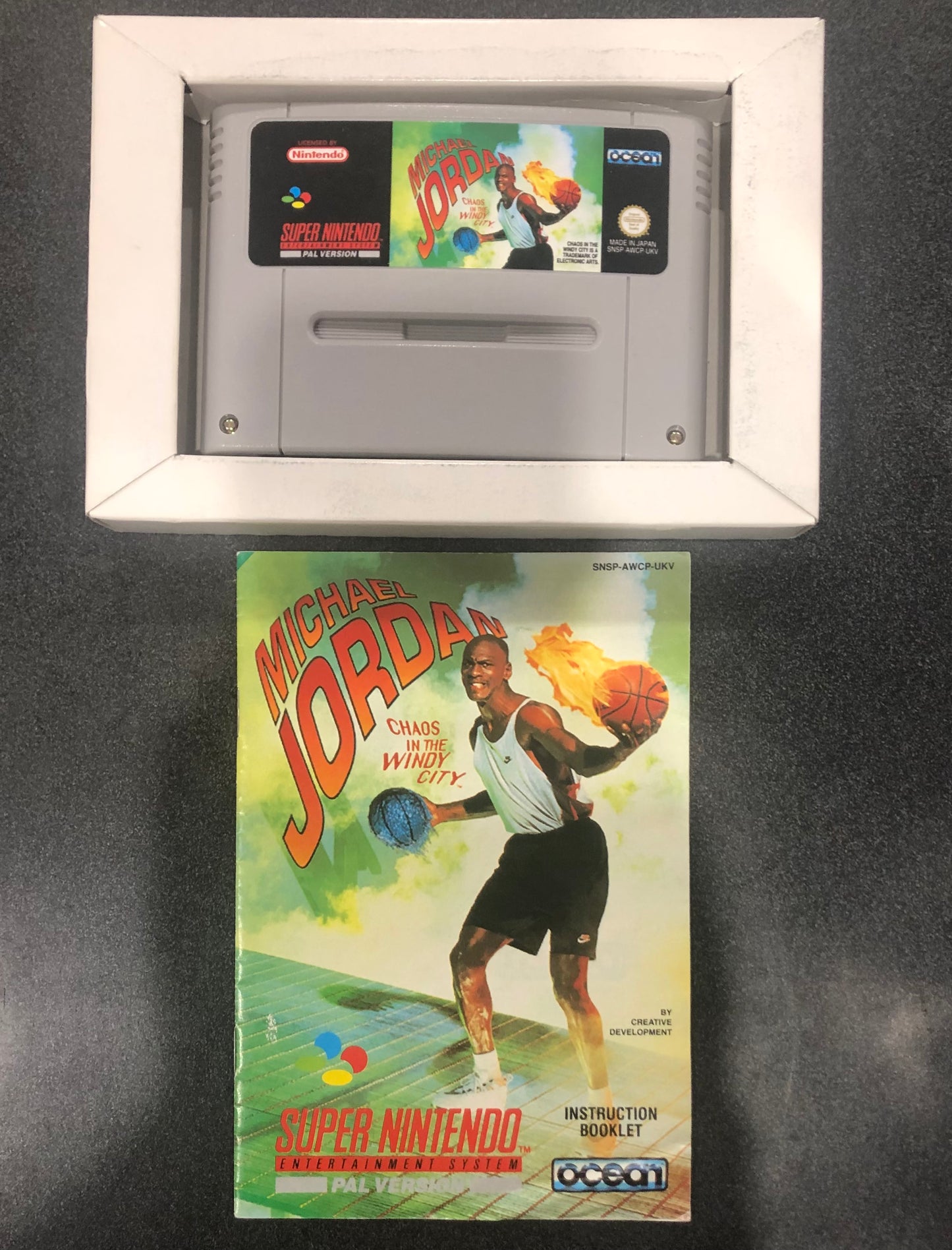 Michael Jordan Chaos In The Windy City SNES