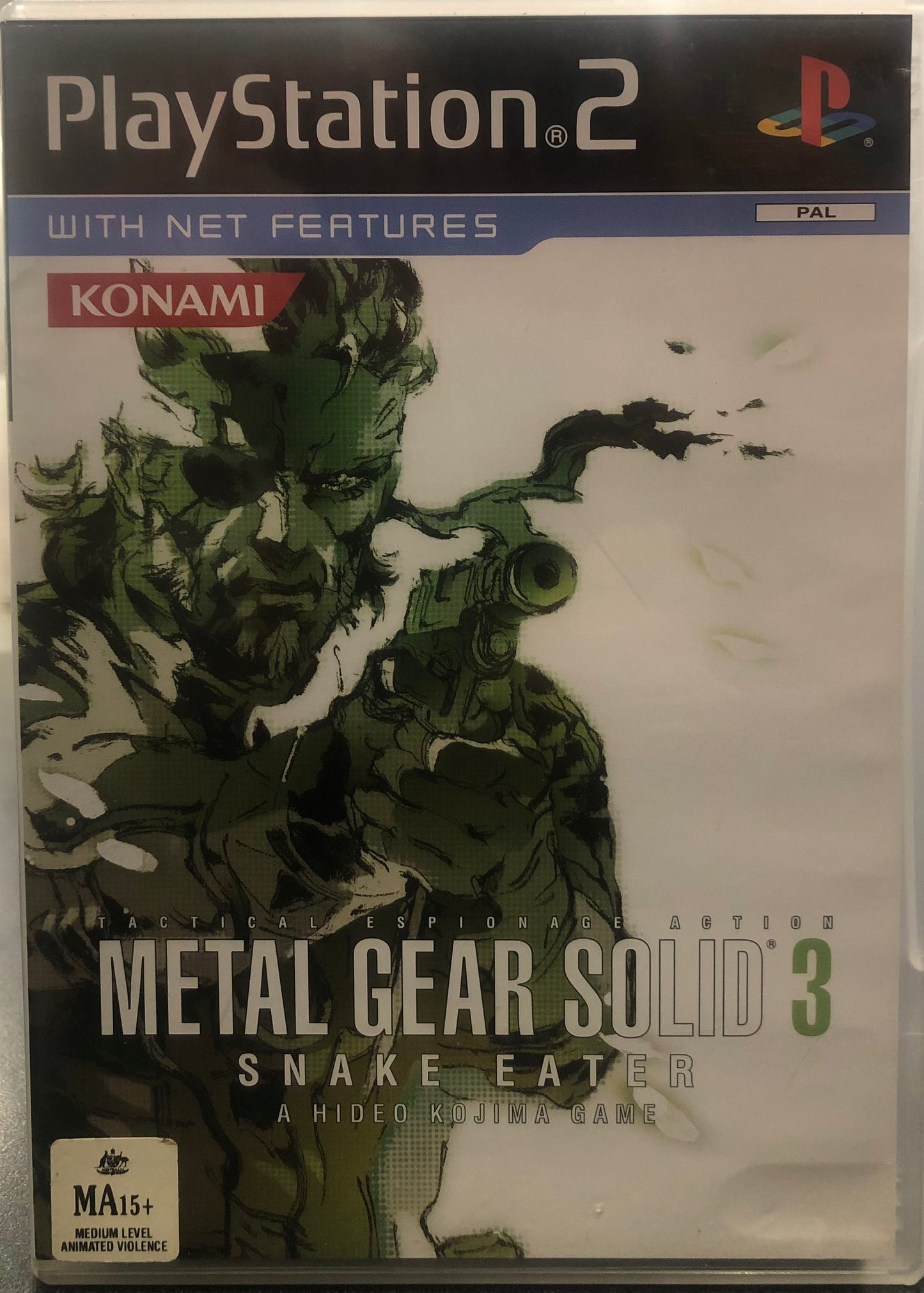 Metal Gear Solid 3 Snake Eater PS2