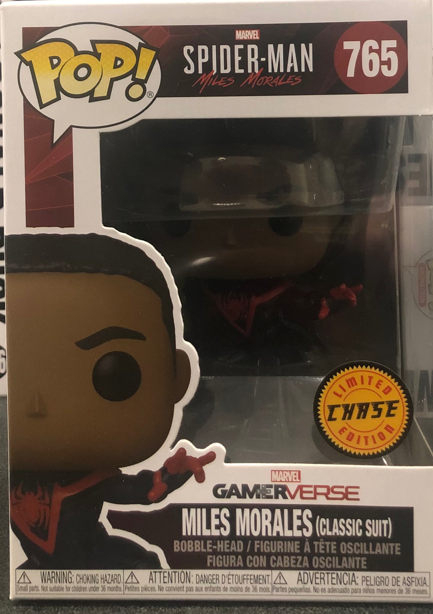 Spider-Man: Miles Morales - Spider-Man Pop! Vinyl CHASE