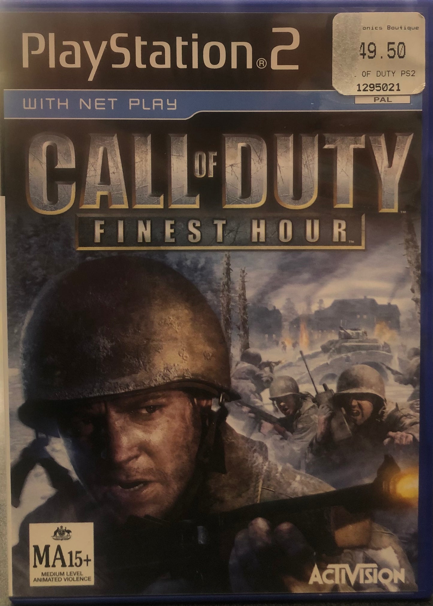 Call Of Duty Finest Hour PS2