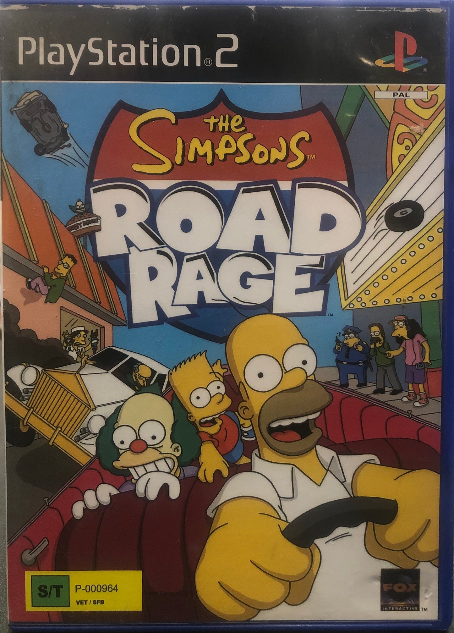 The Simpsons Road Rage PS2