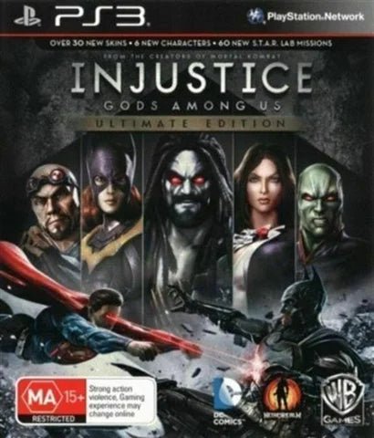 Injustice Gods Among Us Ultimate Edition PS3 - Gametraders Modbury Heights