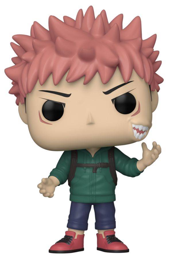 Jujutsu Kaisen - Itadori (Sukana Mouth) US Exclusive Pop! Vinyl - Gametraders Modbury Heights