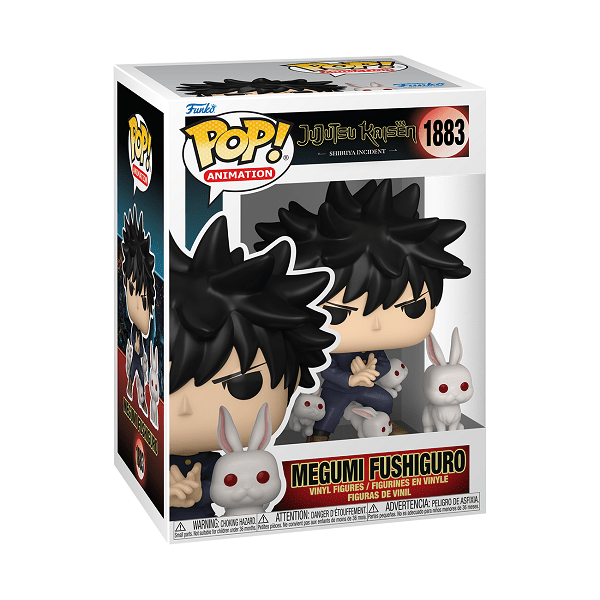 Jujutsu Kaisen - Megumi Fushiguro w/Rabbit Pop! Vinyl - Gametraders Modbury Heights
